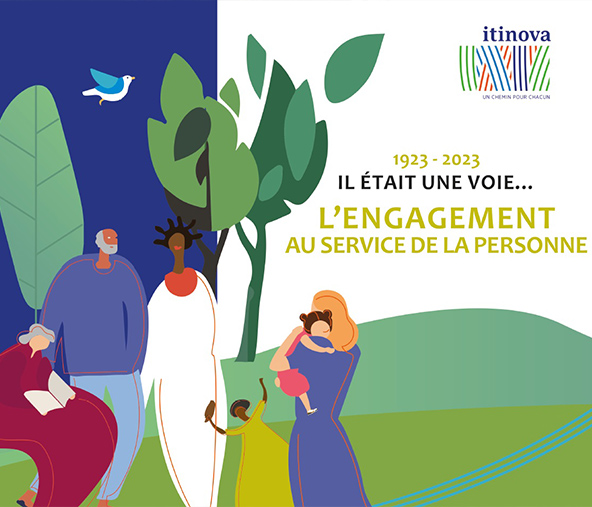 Couverture livre des 100 ans Itinova