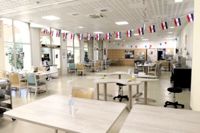 Salle à manger EHPAD La Roseraie