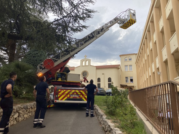 Clinique l’Angelus – actualité exercice sapeurs pompiers