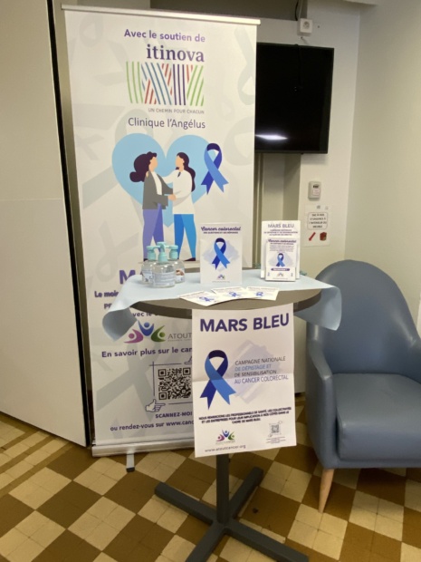 Clinique l’Angelus – actualité mars bleu 2024