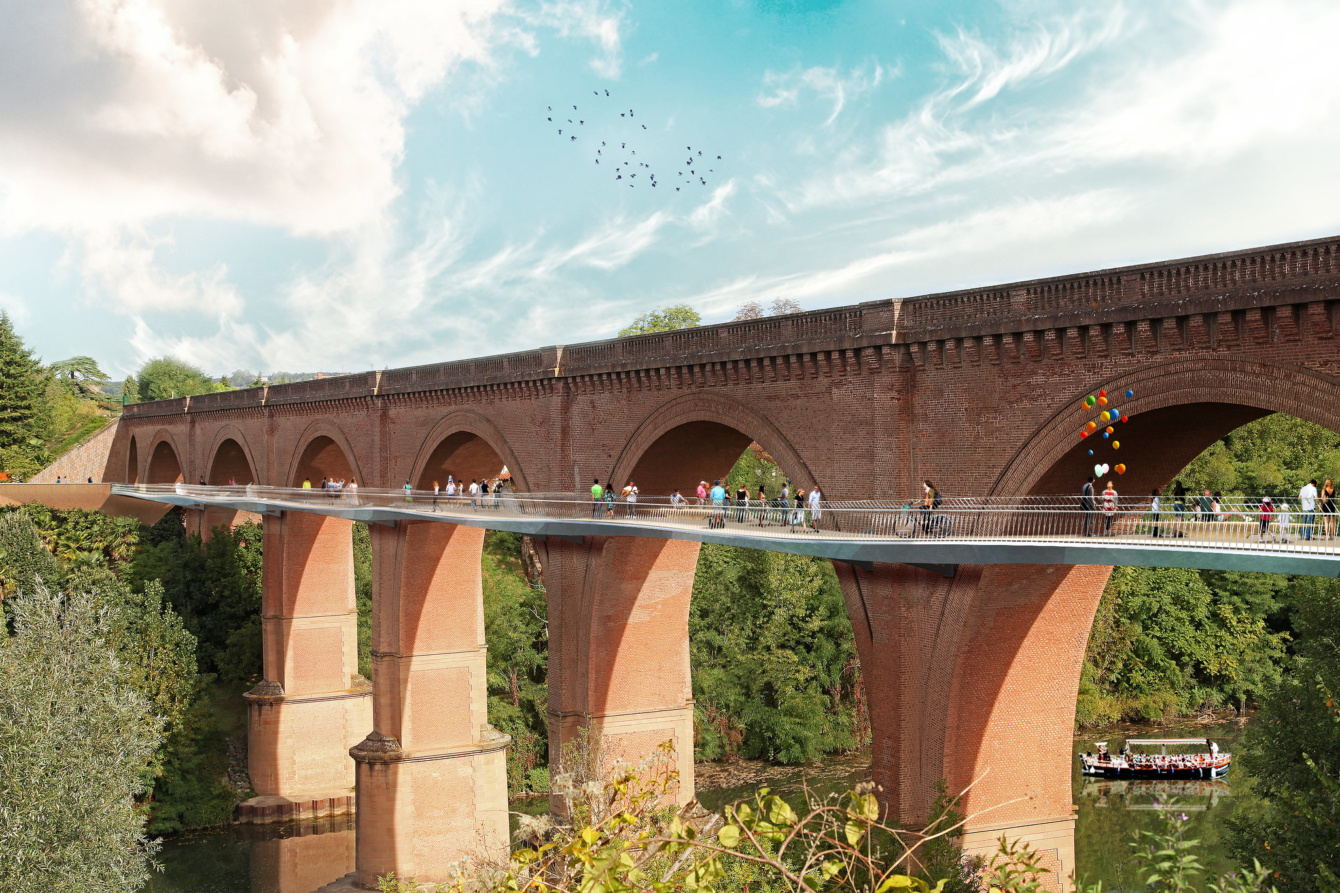 La passerelle d’Albi