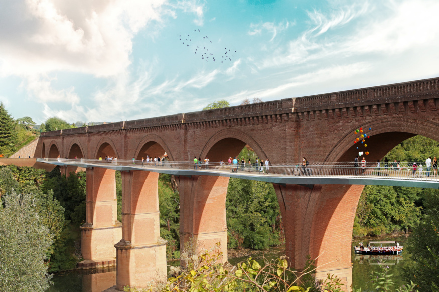 La passerelle d’Albi