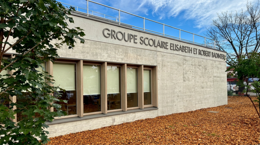 Ecole Badinter Bron batiment